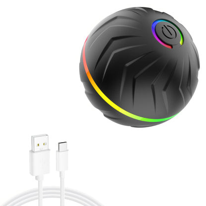 Interactive Smart Dog Ball Toy – Rechargeable Rolling LED Dog Toy for Dogs