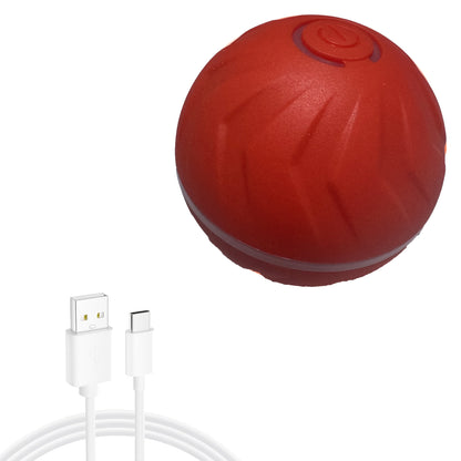 Interactive Smart Dog Ball Toy – Rechargeable Rolling LED Dog Toy for Dogs